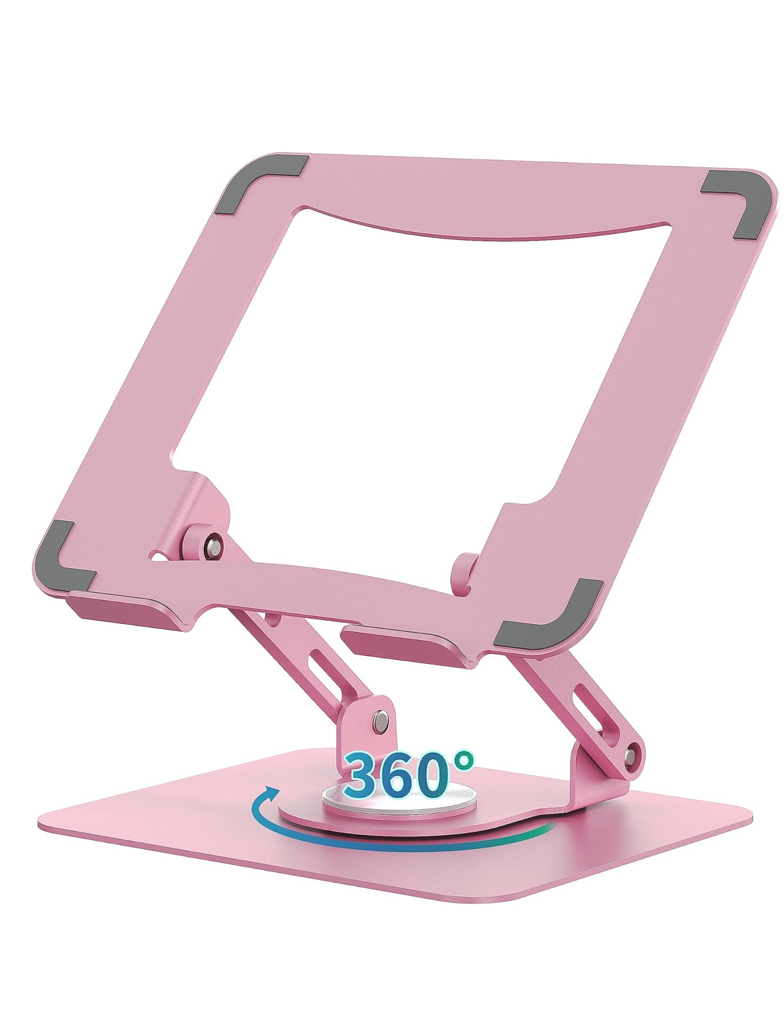 Soundance Supporto Laptop Girevole 360° Ergonomico, Rosa