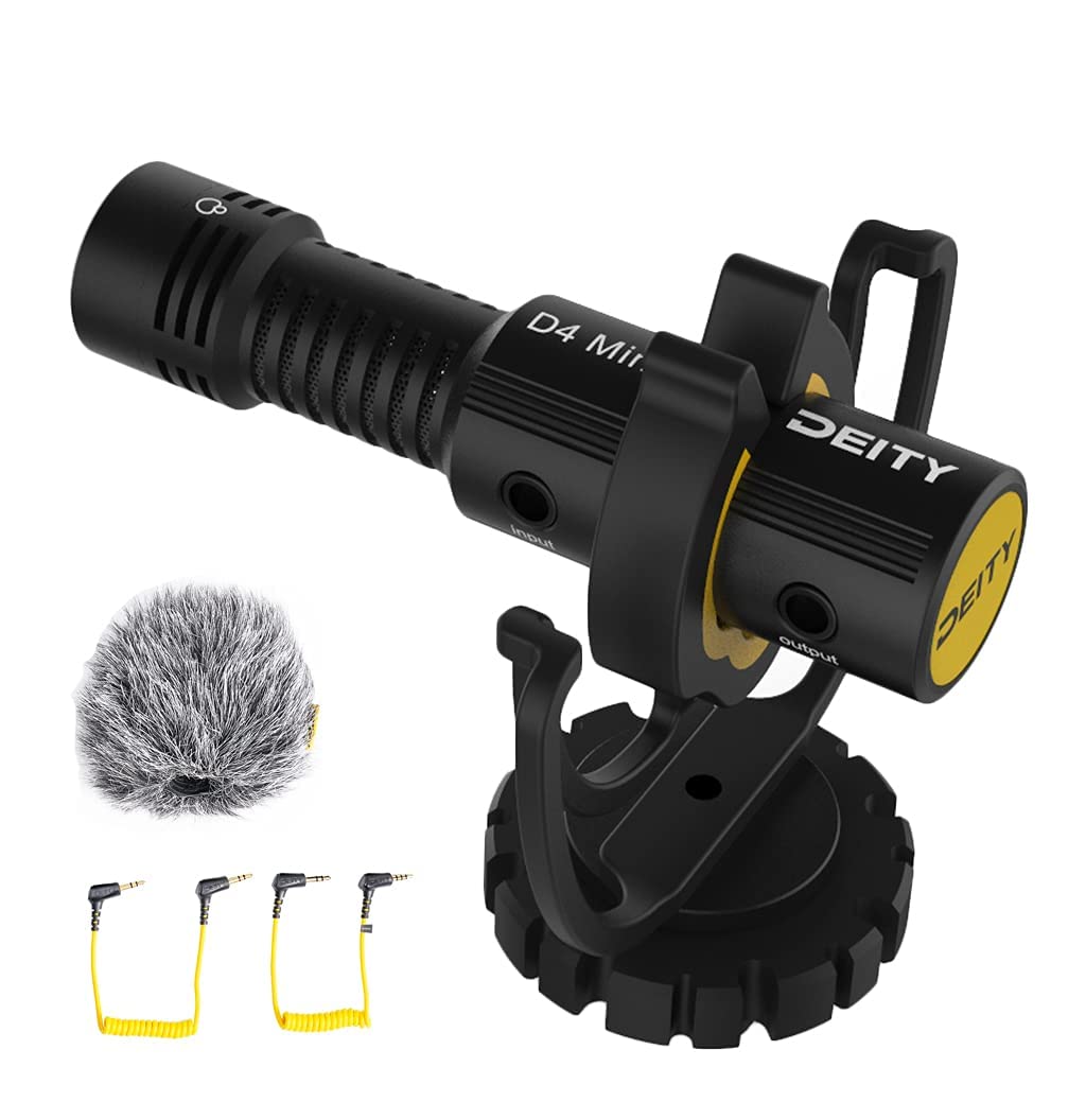 Deity V-Mic D4 Mini - Microfono Shotgun per Fotocamera