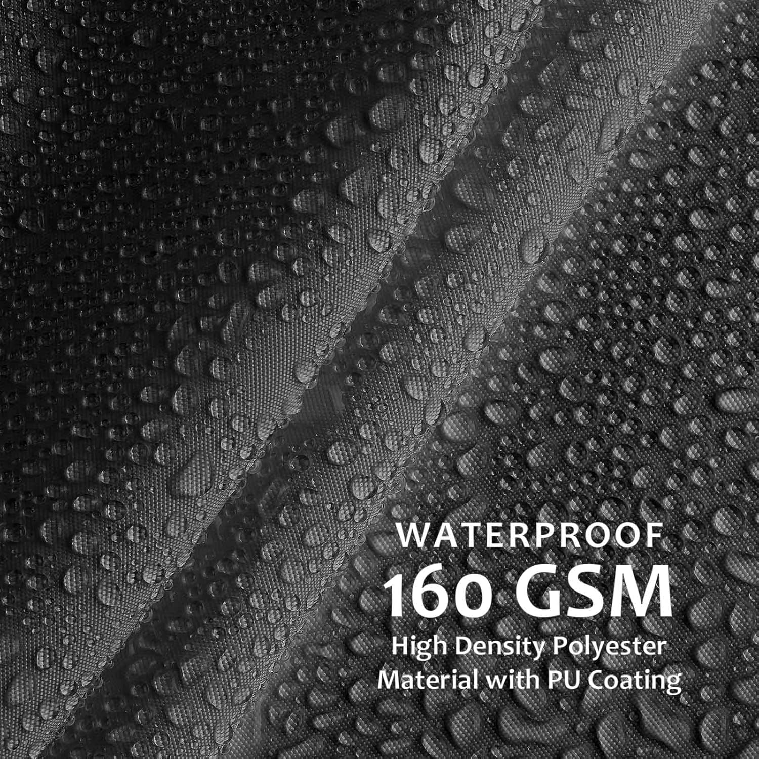 Swift Vela Ombreggiante Impermeabile Rettangolare 3x4m, Grigio - immagine 2