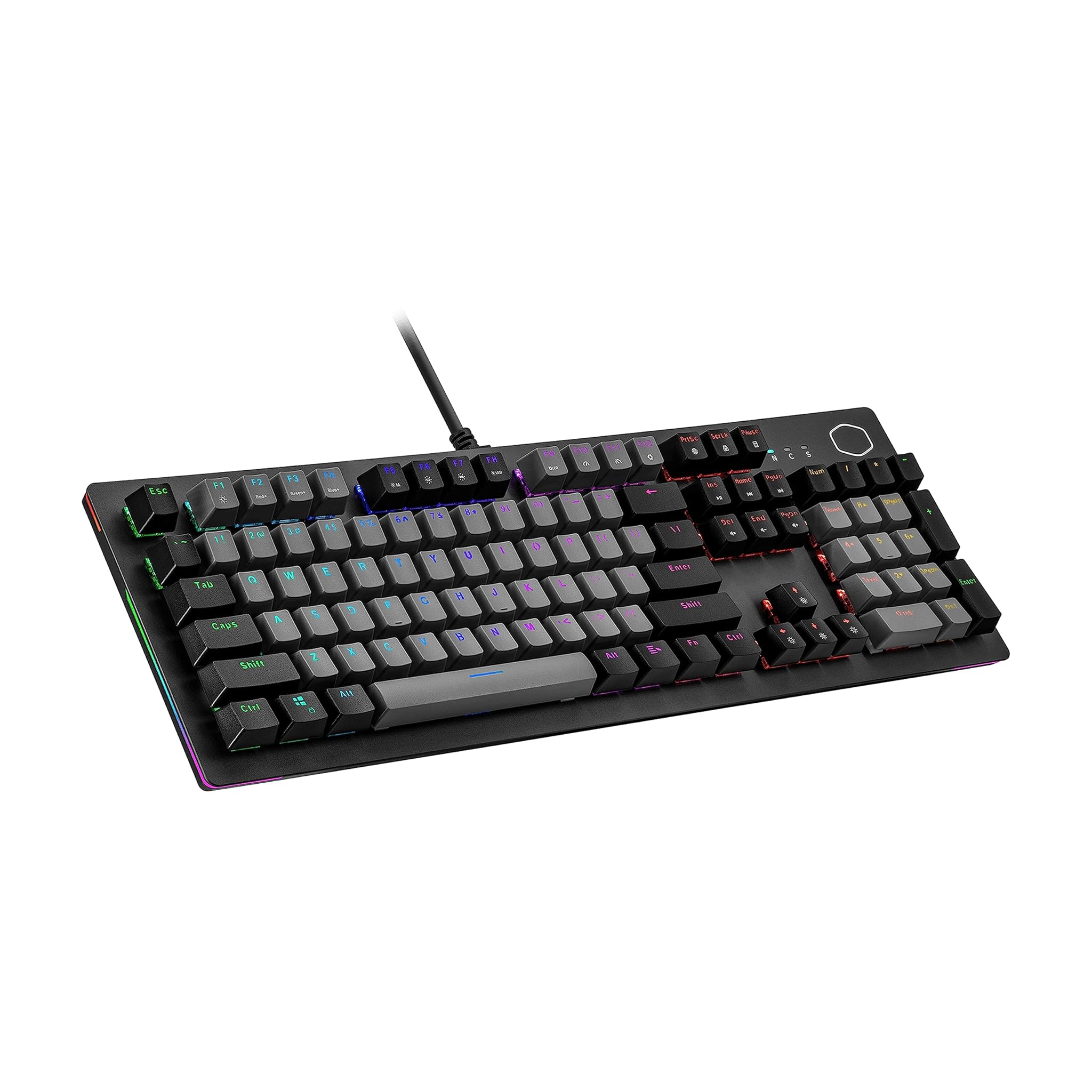 Cooler Master CK352 Gaming Tastatur, MX-Rosso - nero