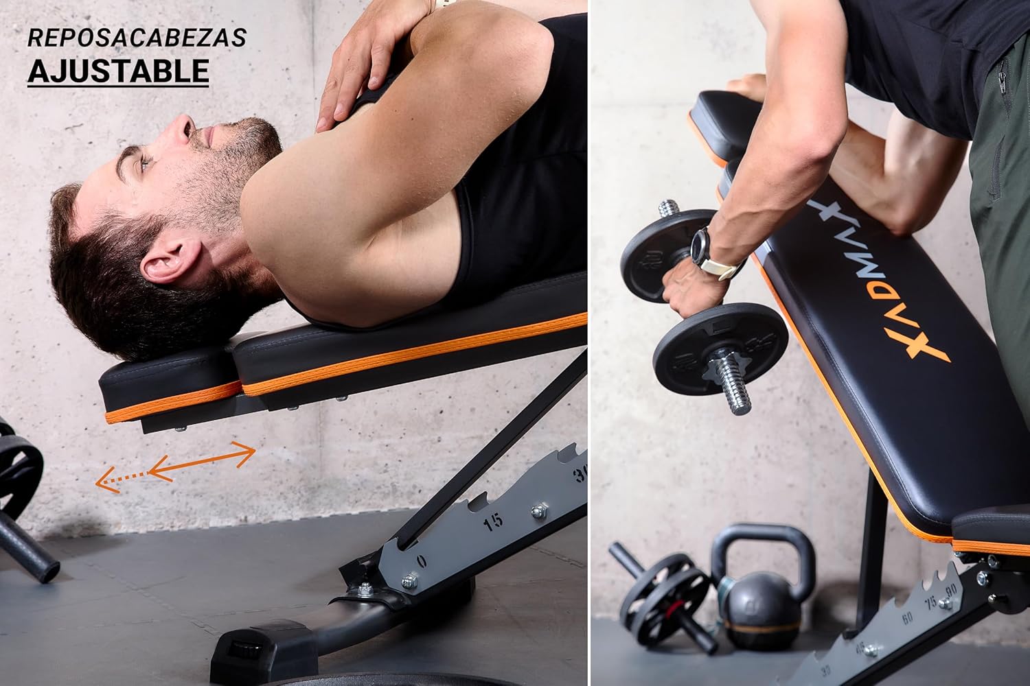 Xadmax Panca per Muscoli e Pesi Pieghevole - immagine 10