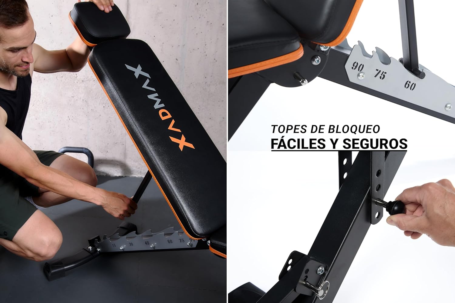 Xadmax Panca per Muscoli e Pesi Pieghevole - immagine 11