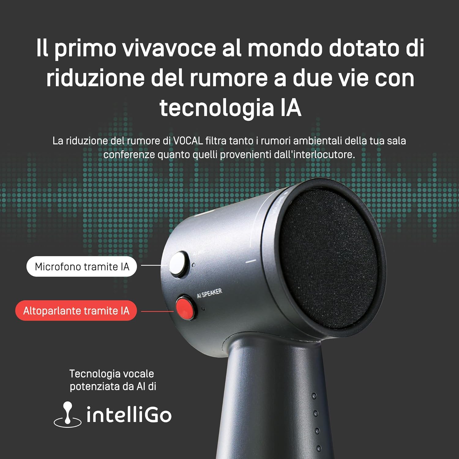 Ipevo VOCAL Vivavoce Bluetooth per Conferenze - immagine 2