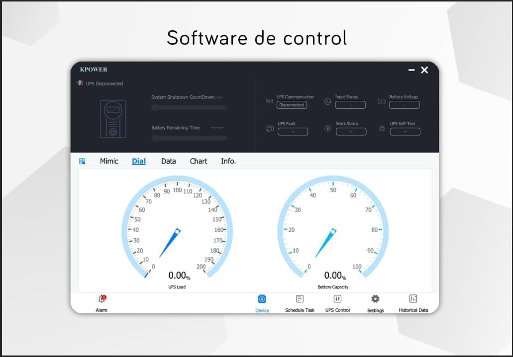 Coolbox SCUDO3 UPS 800VA 480W con Display LCD - immagine 2