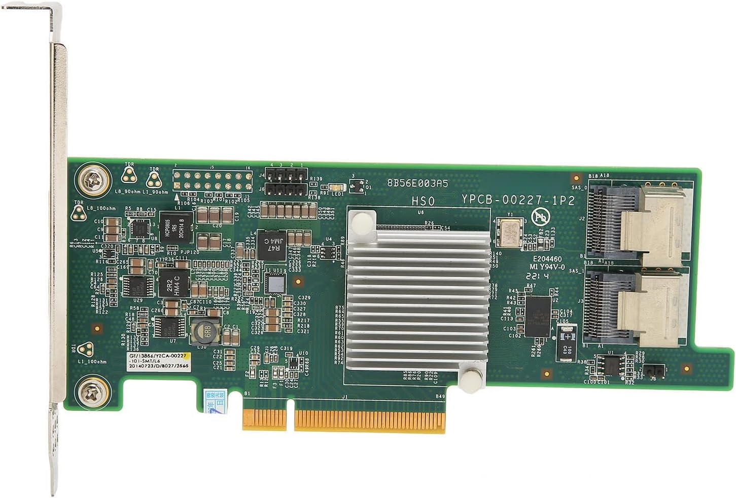 Scheda Array PCI E X8, Scheda Array Disco PCI E X8, Supporto Mini Interfaccia SAS 2308 6G 2 SAS Scheda Array Disco HBA Disco 16T per Dischi Server Database - immagine 1