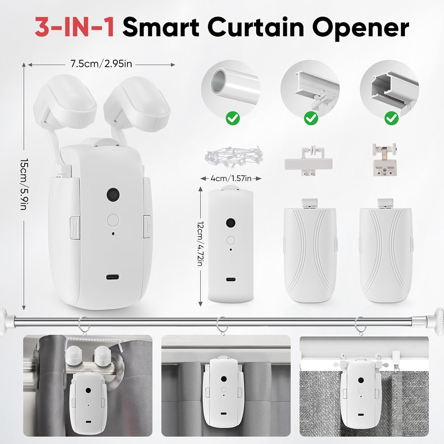 Apritenda Elettrico Automatico con Telecomando - immagine 4