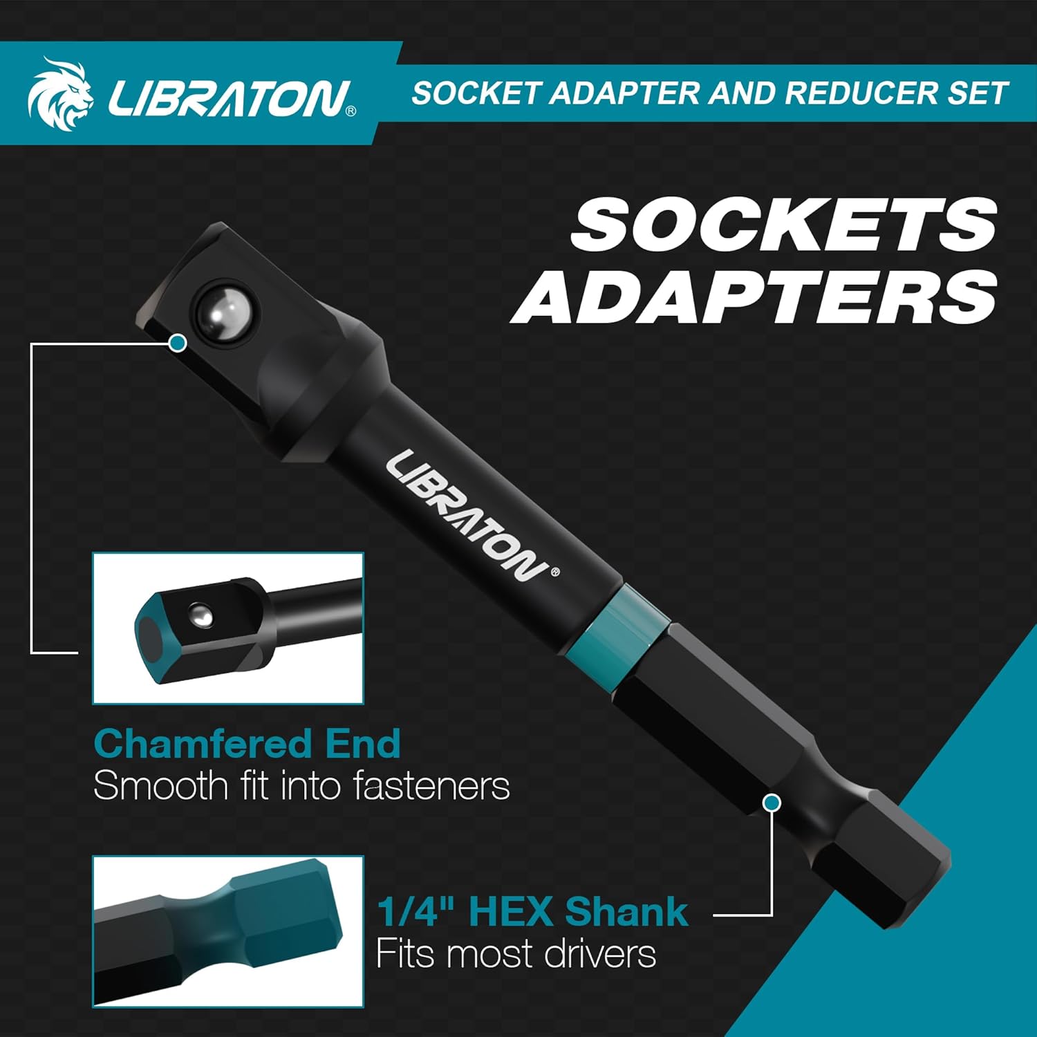 Libraton Set 20 Adattatori per Bussole a Impatto - immagine 6