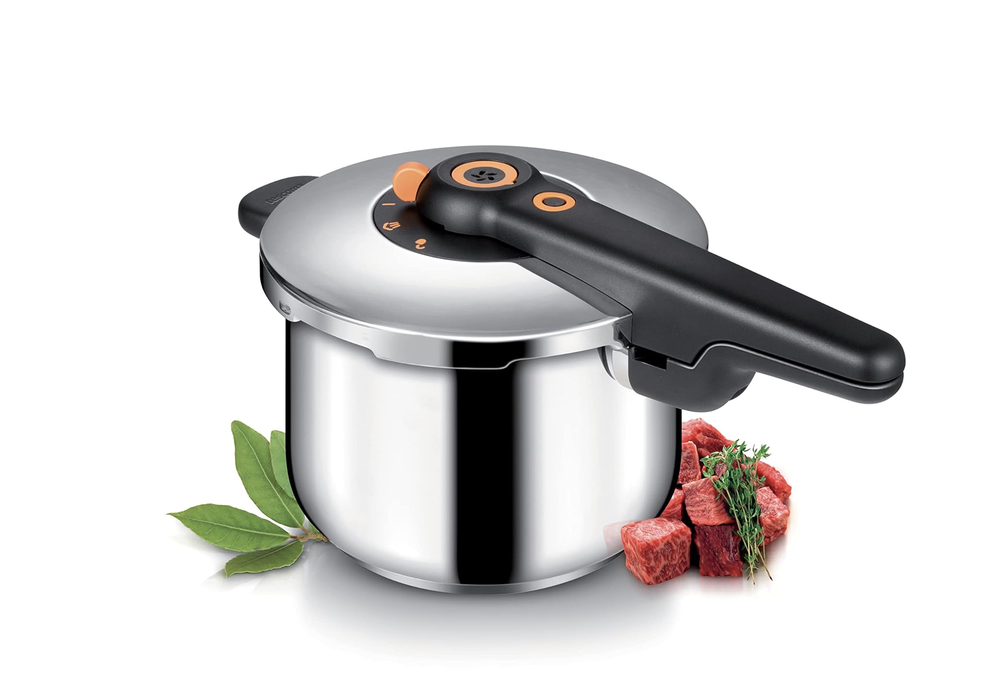 Tescoma SmartCLICK - Pentola a Pressione Acciaio Inox 6 Litri