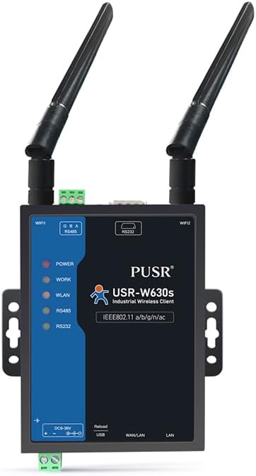 Pusr USR-W630s - Gateway WiFi Industriale Dual Band - immagine 1