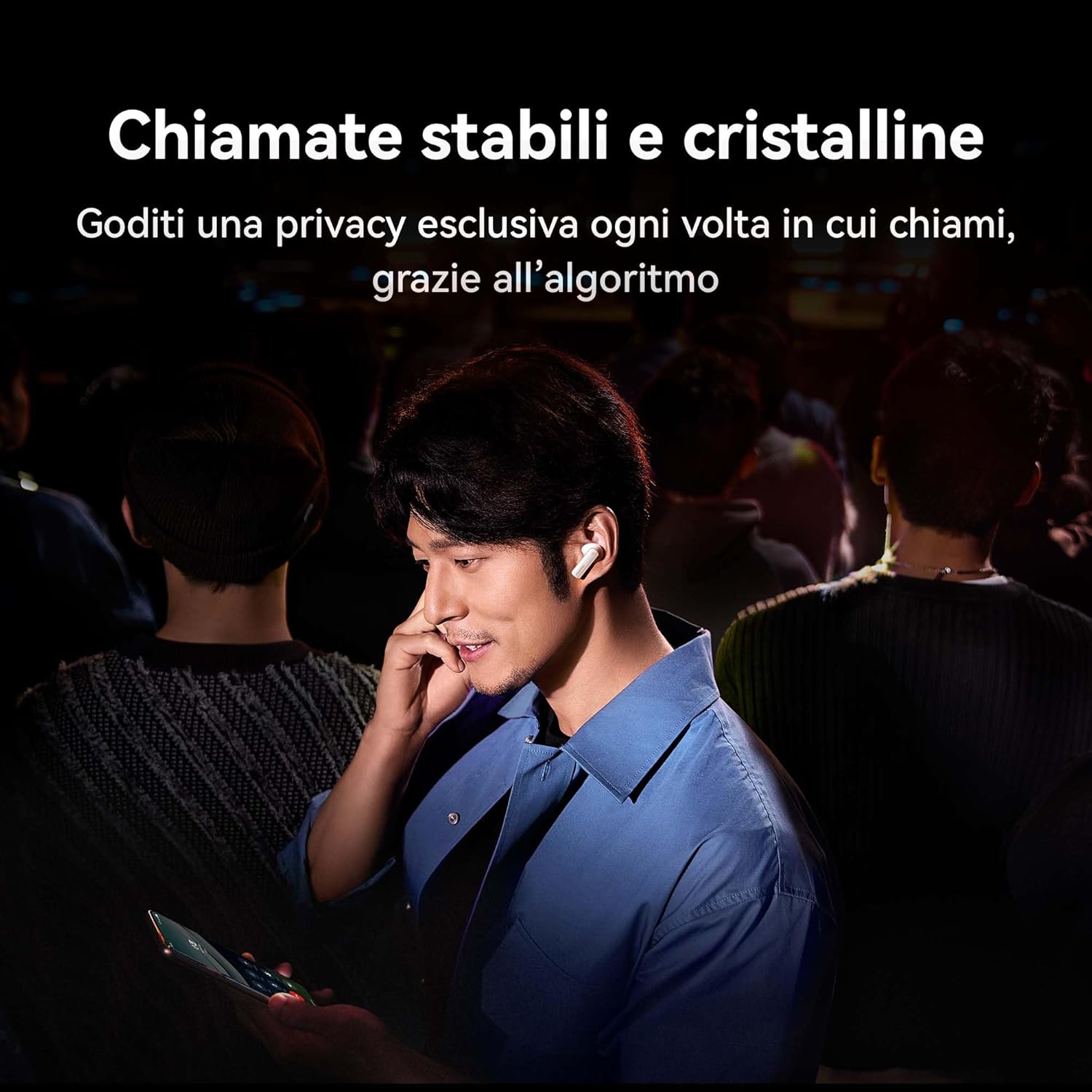 Huawei FreeBuds Pro 4 - Auricolari Wireless ANC, Verde - immagine 4