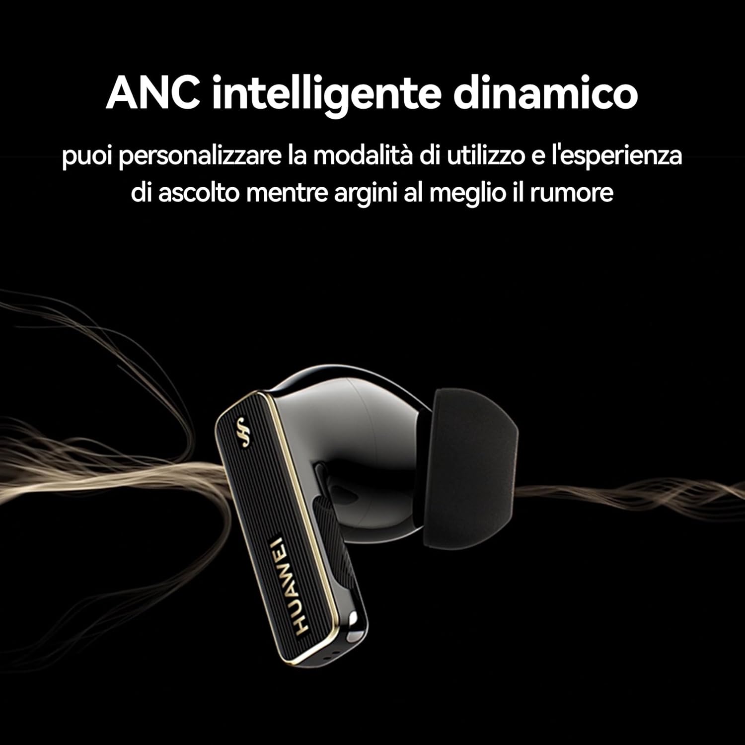 Huawei FreeBuds Pro 4 - Auricolari Wireless ANC, Verde - immagine 5
