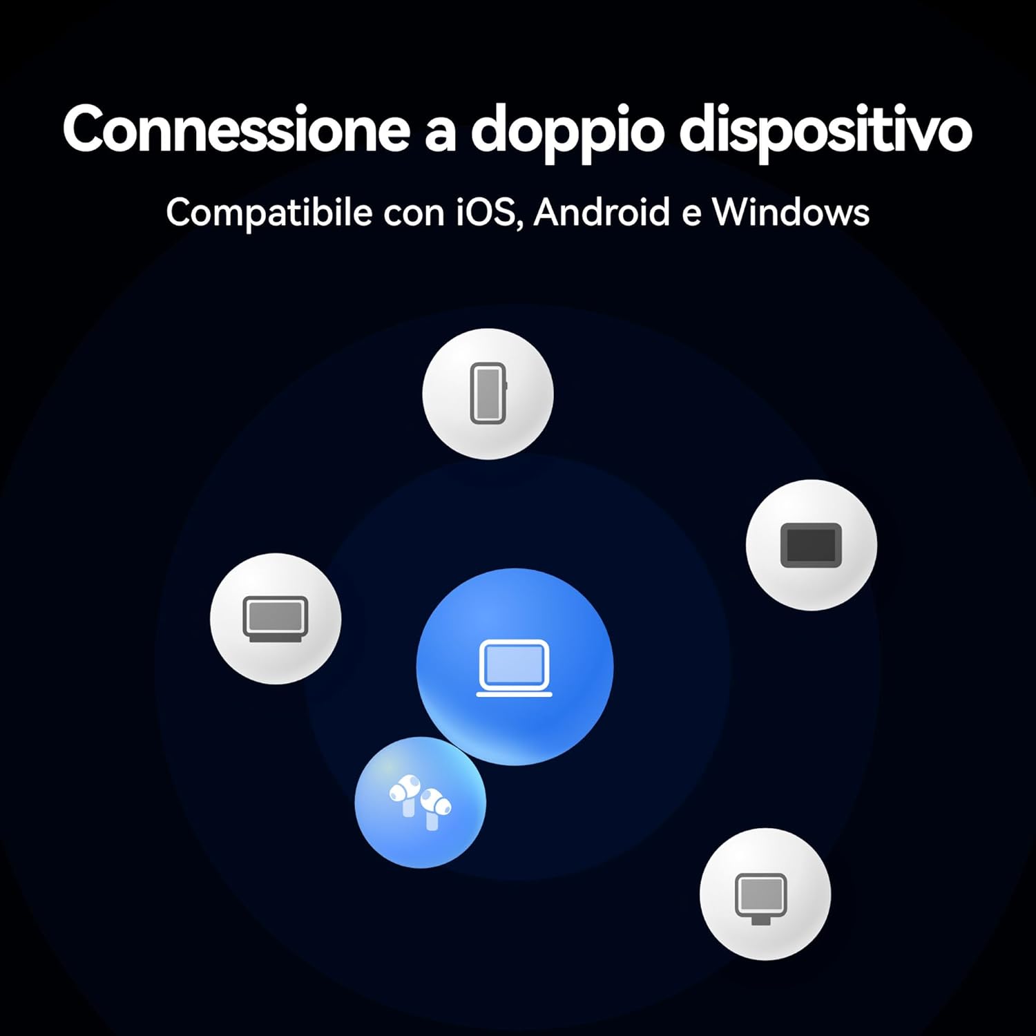 Huawei FreeBuds Pro 4 - Auricolari Wireless ANC, Verde - immagine 7