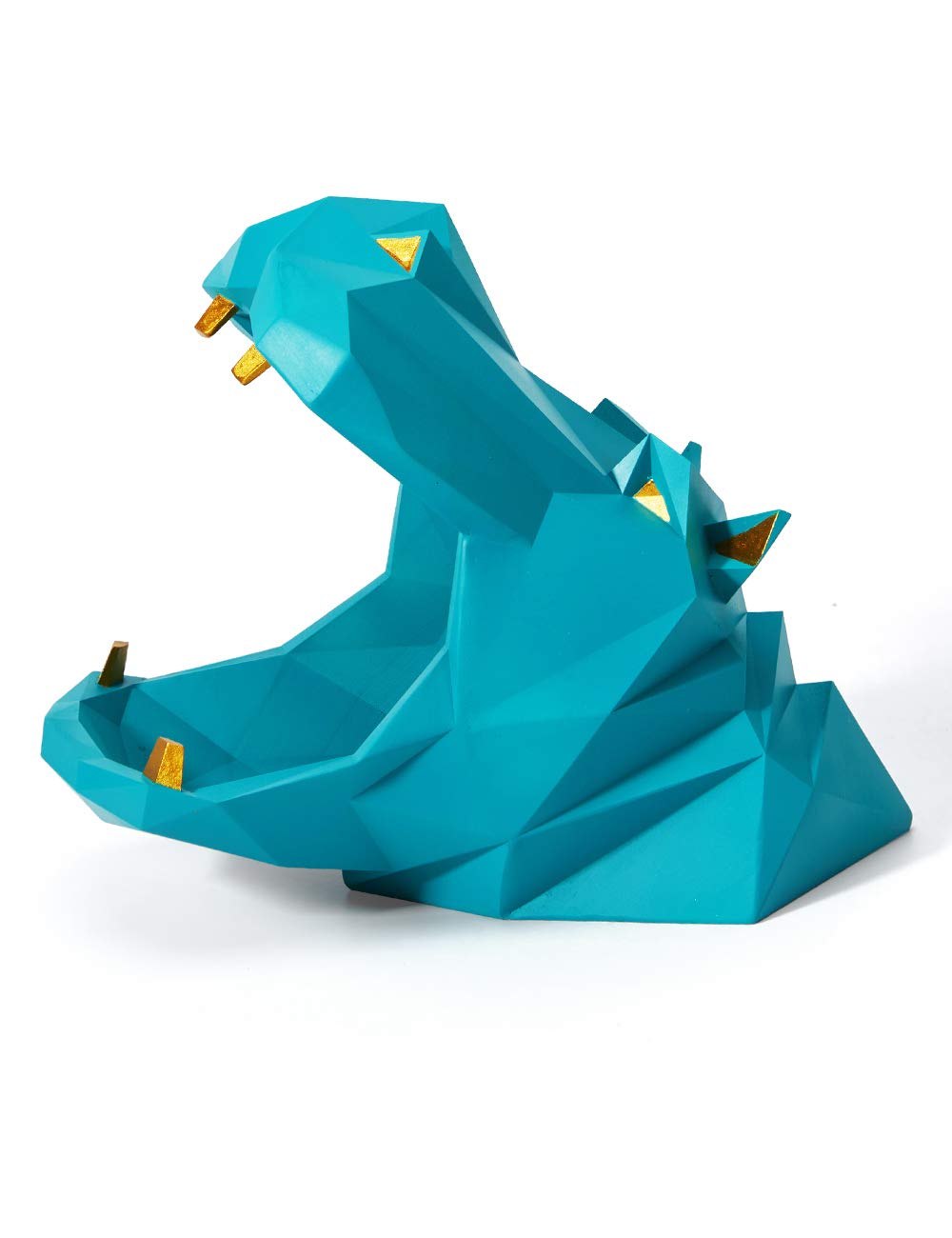 Amoy-Art Piatto Caramelle Ippopotamo Statuetta 20cm