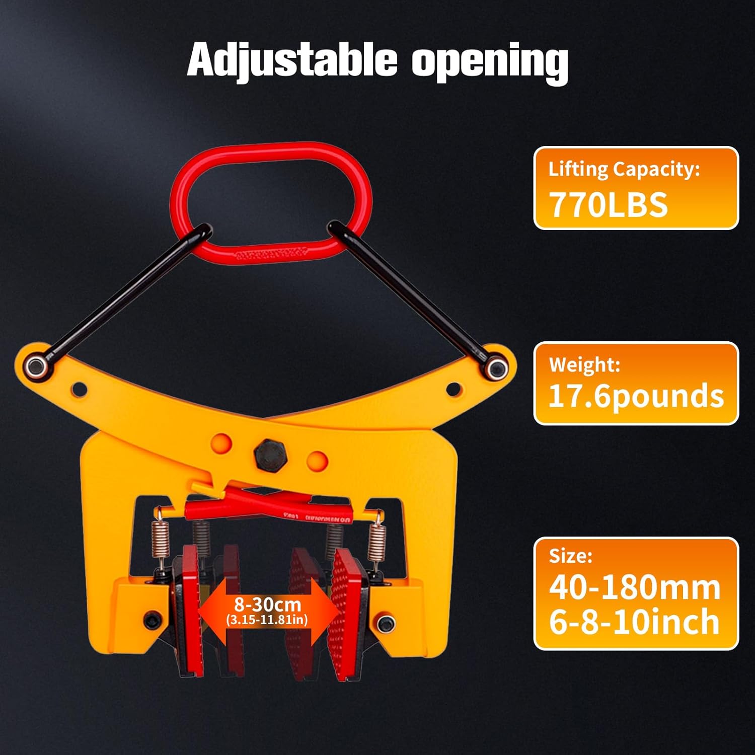 Pinza per Sollevamento Pietre 280kg - immagine 2