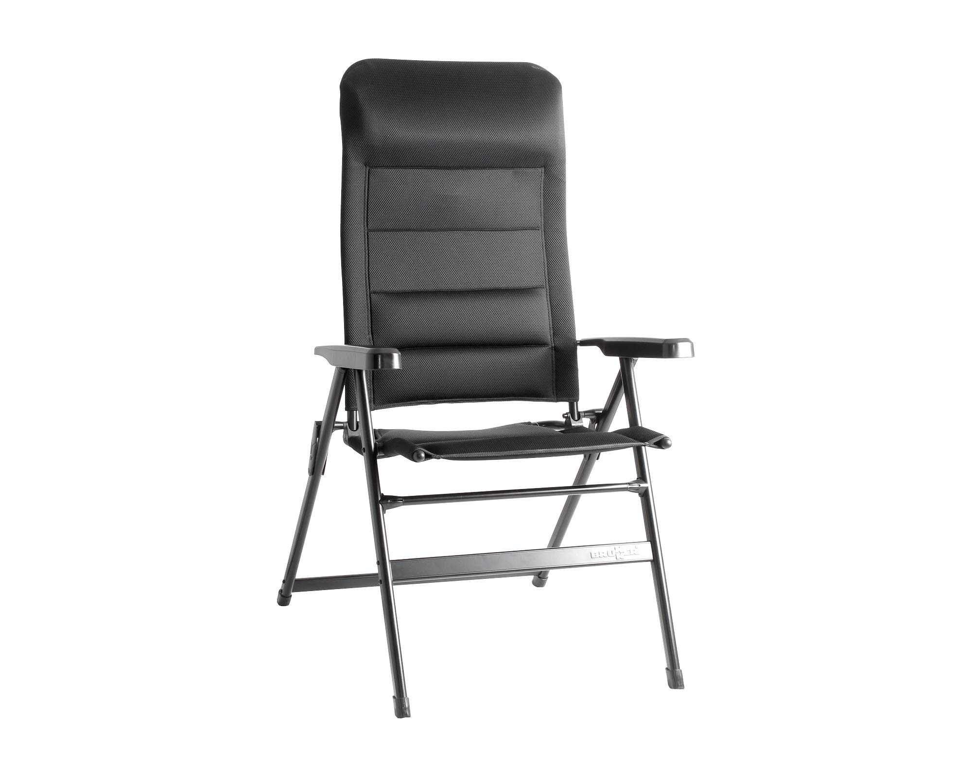 Brunner Aravel 3D Sedia Ergonomica da Campeggio, L, Nero
