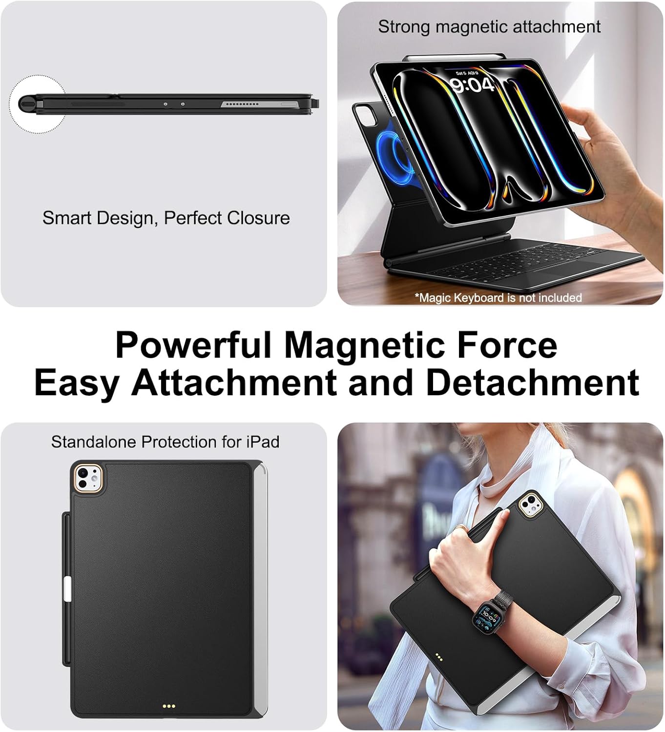 Magic-Keyboard - Custodia per iPad Pro 11" M4 2024 - immagine 4