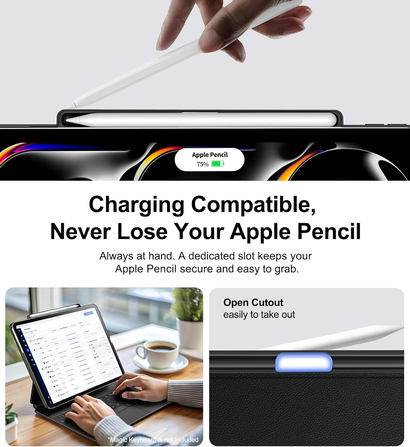 Magic-Keyboard - Custodia per iPad Pro 11" M4 2024 - immagine 7