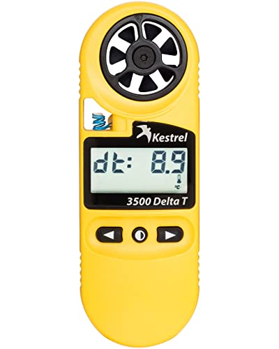 Kestrel 3500DT Pocket Weather Meter Delta T - Yellow