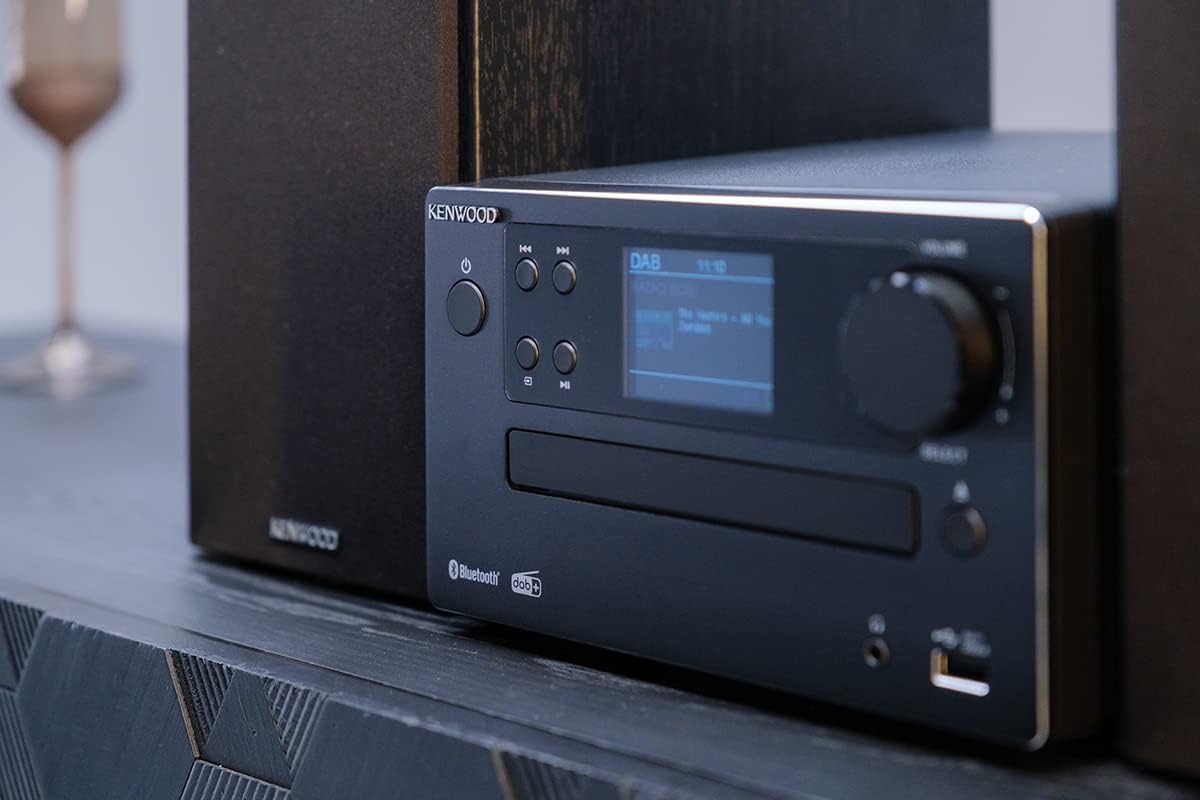 Kenwood M-725DAB-S - Sistema Micro HiFi Stereo, Black - immagine 4