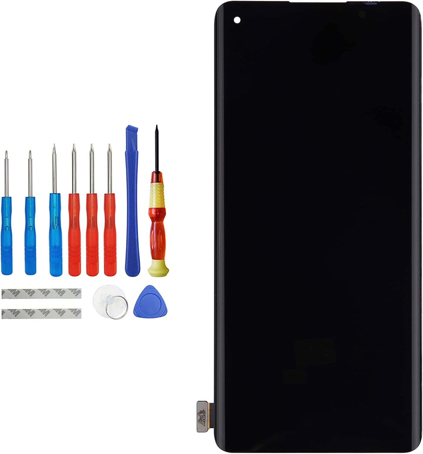 Vvsialeek - Display Fluid AMOLED per OnePlus 8 (Nero) - immagine 1