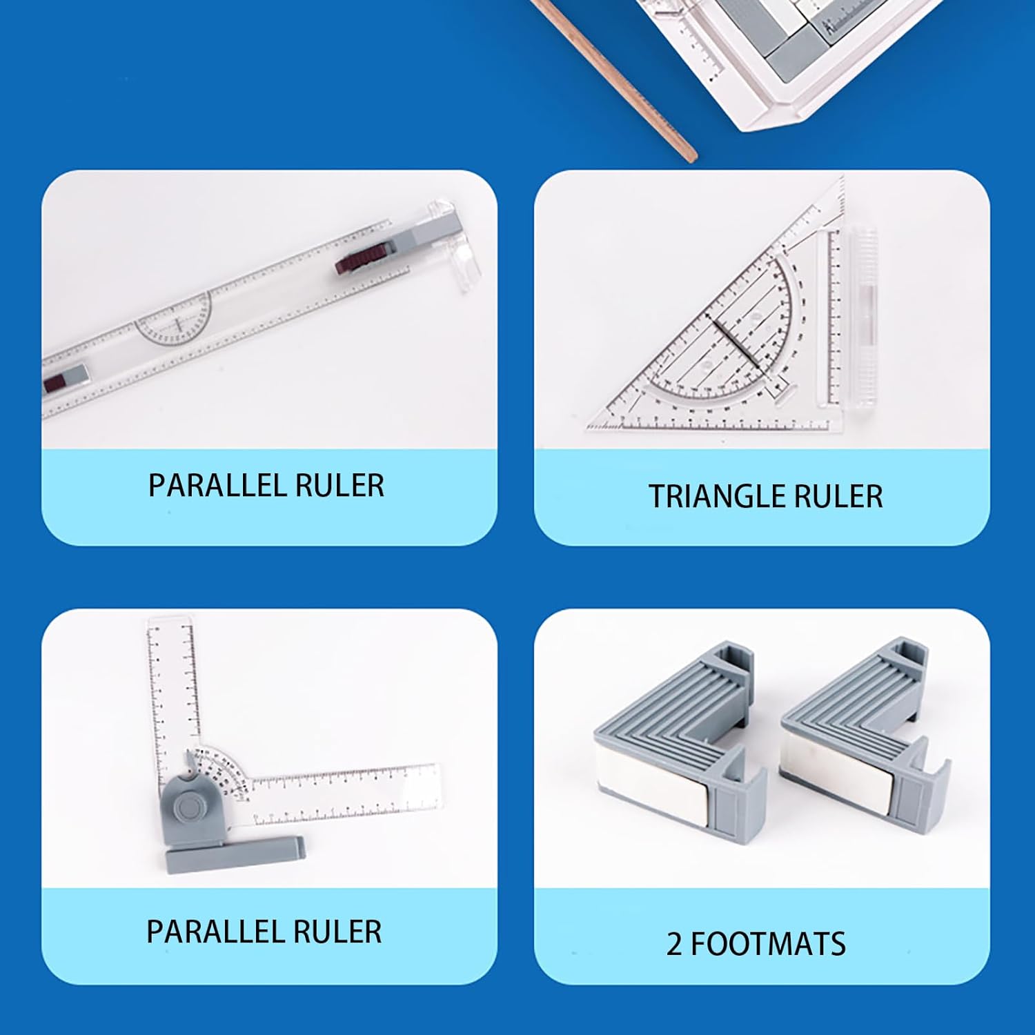 NEWFUN Lavagna da Disegno Professionale A3 Multifunzionale - immagine 4