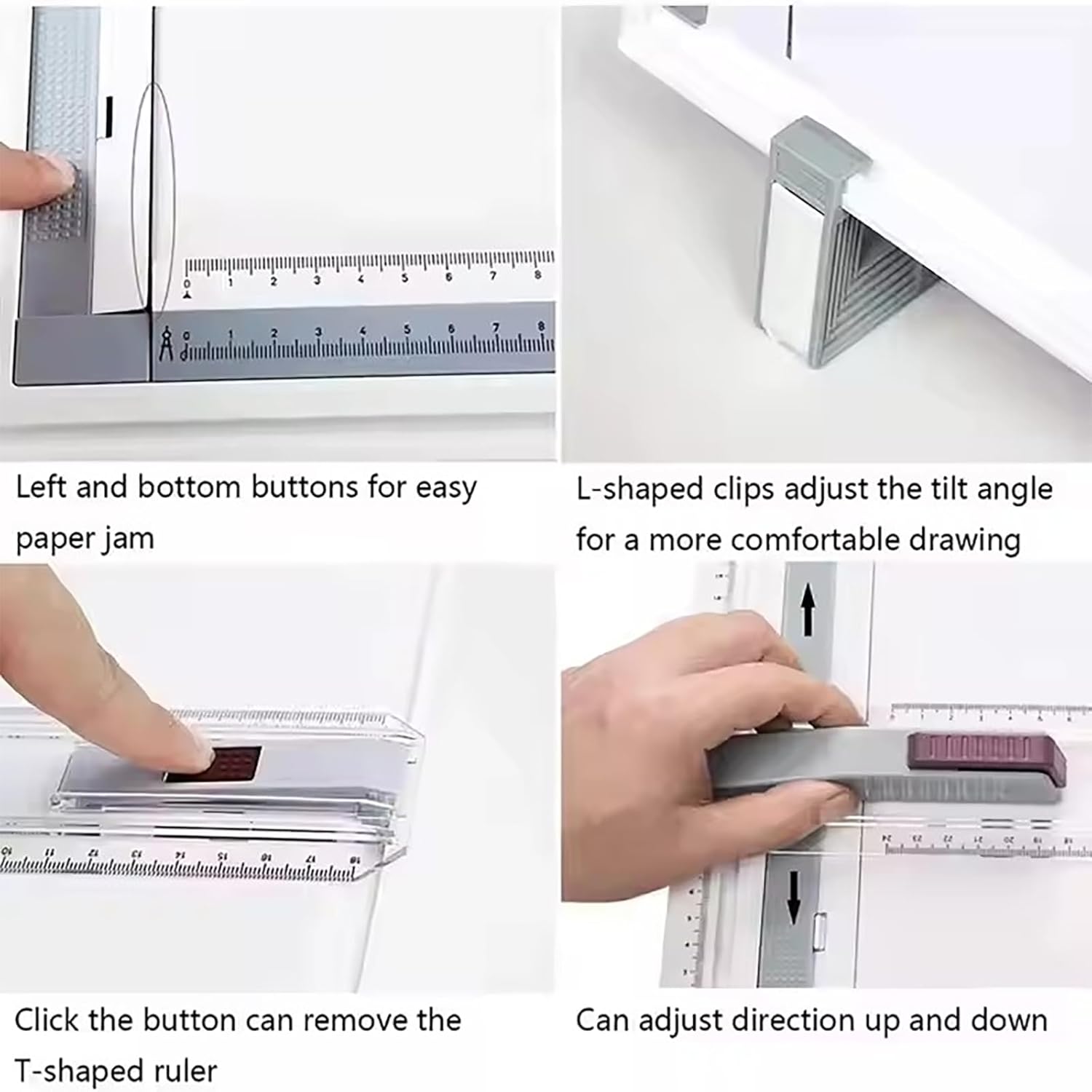 NEWFUN Lavagna da Disegno Professionale A3 Multifunzionale - immagine 6