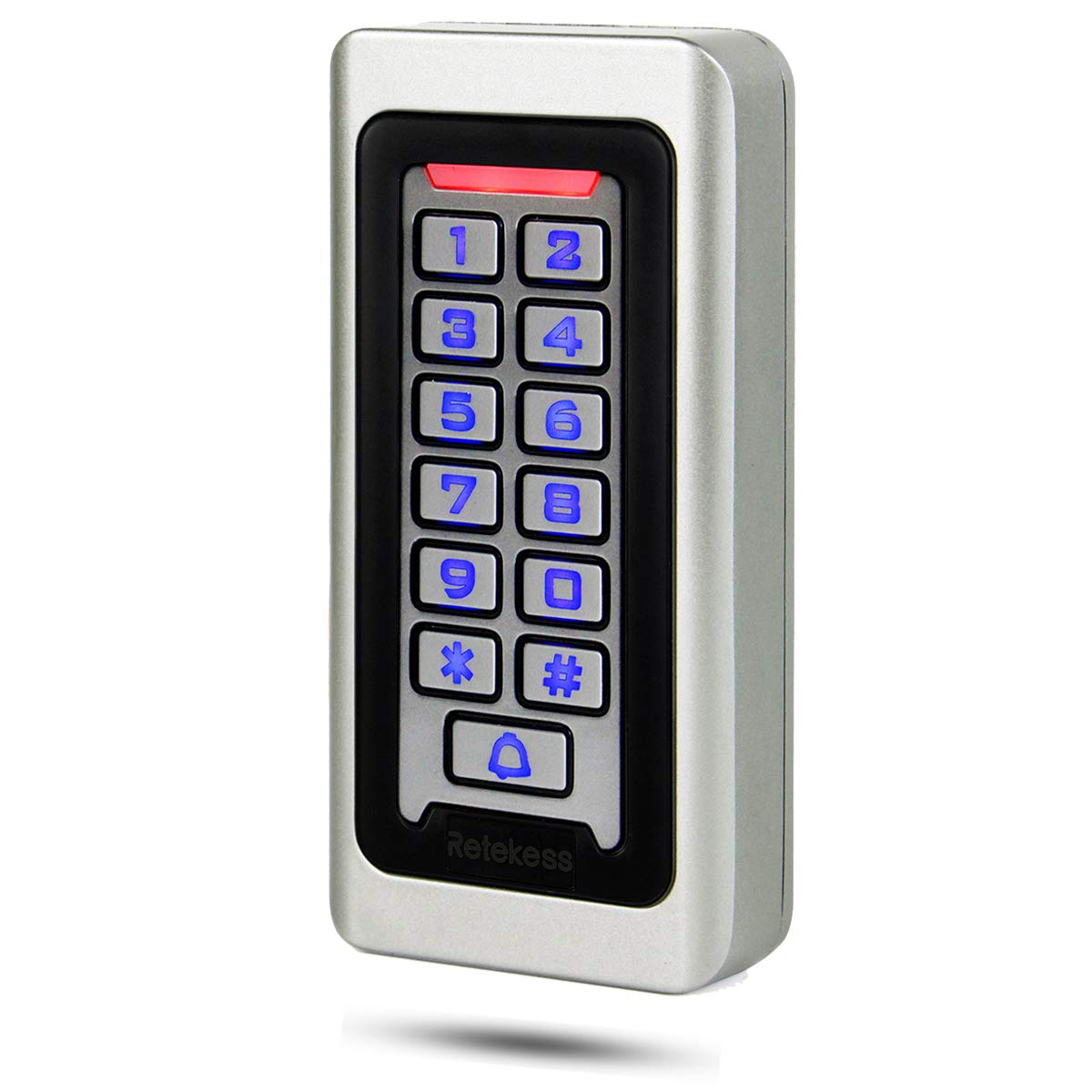 Retekess T-AC03 - Controllo Accessi Porta IP68, Argento