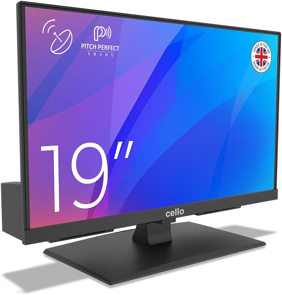 Cello TV LED 19 Pollici C1924SH con Freeview e Satellite - immagine 2