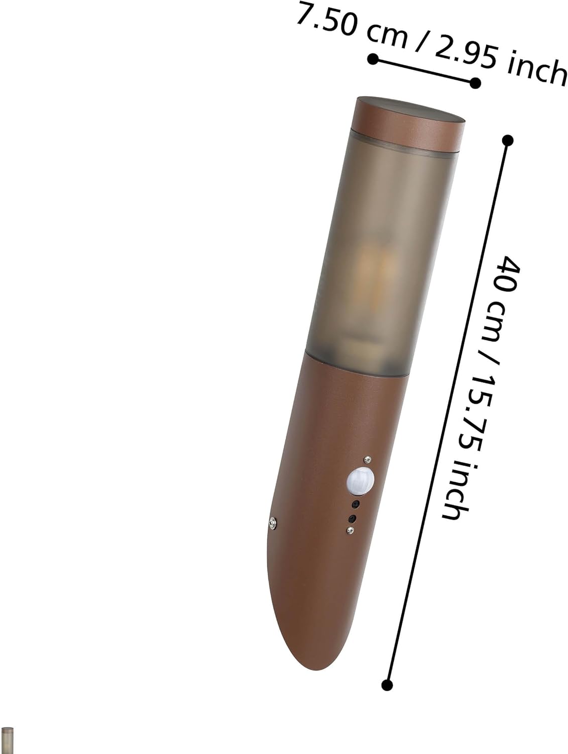 Eglo Luce Esterna Helsinki - Lampada a Muro E27 IP44 - immagine 6