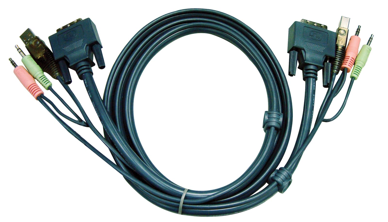 ATEN 2L-7D03U - Video- / USB- / Audio-Kabel - 3 m