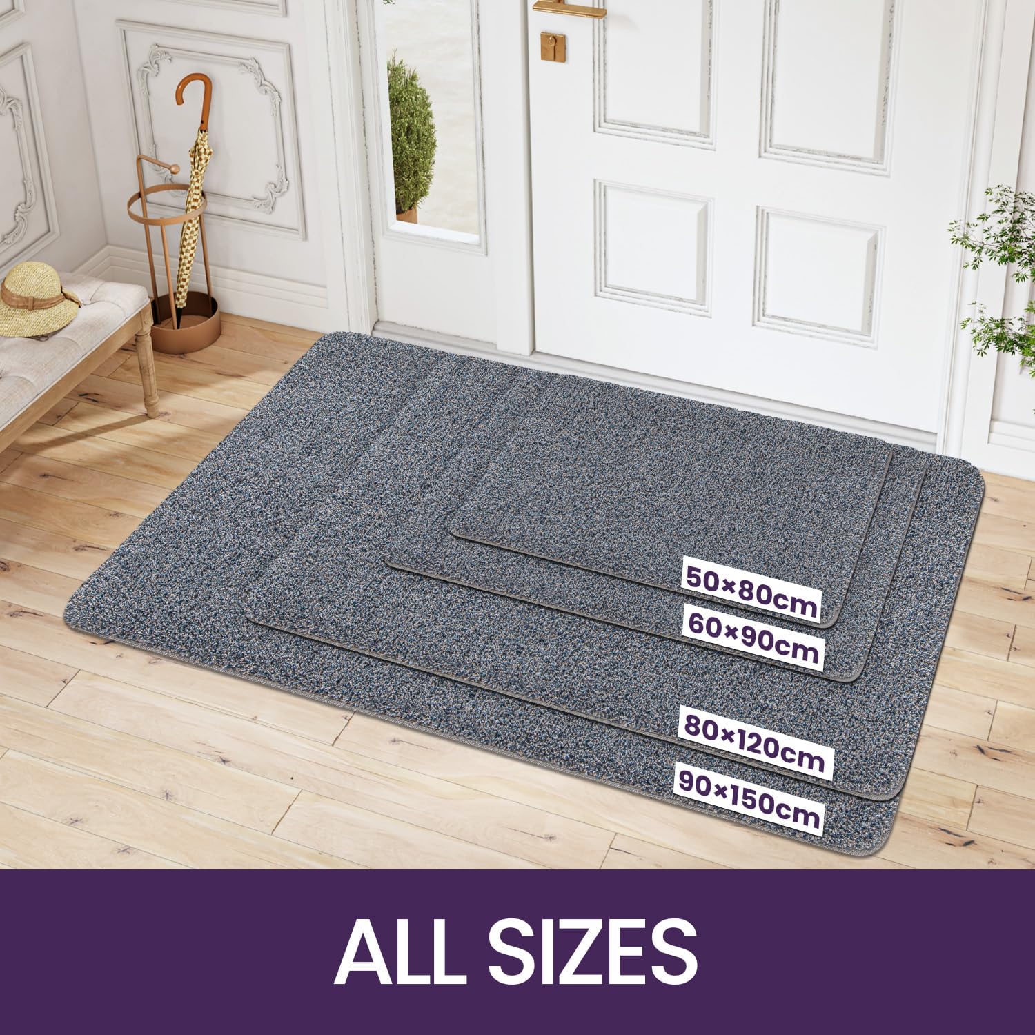 Dexi Zerbino Ingresso 90x150cm, Blu - immagine 2