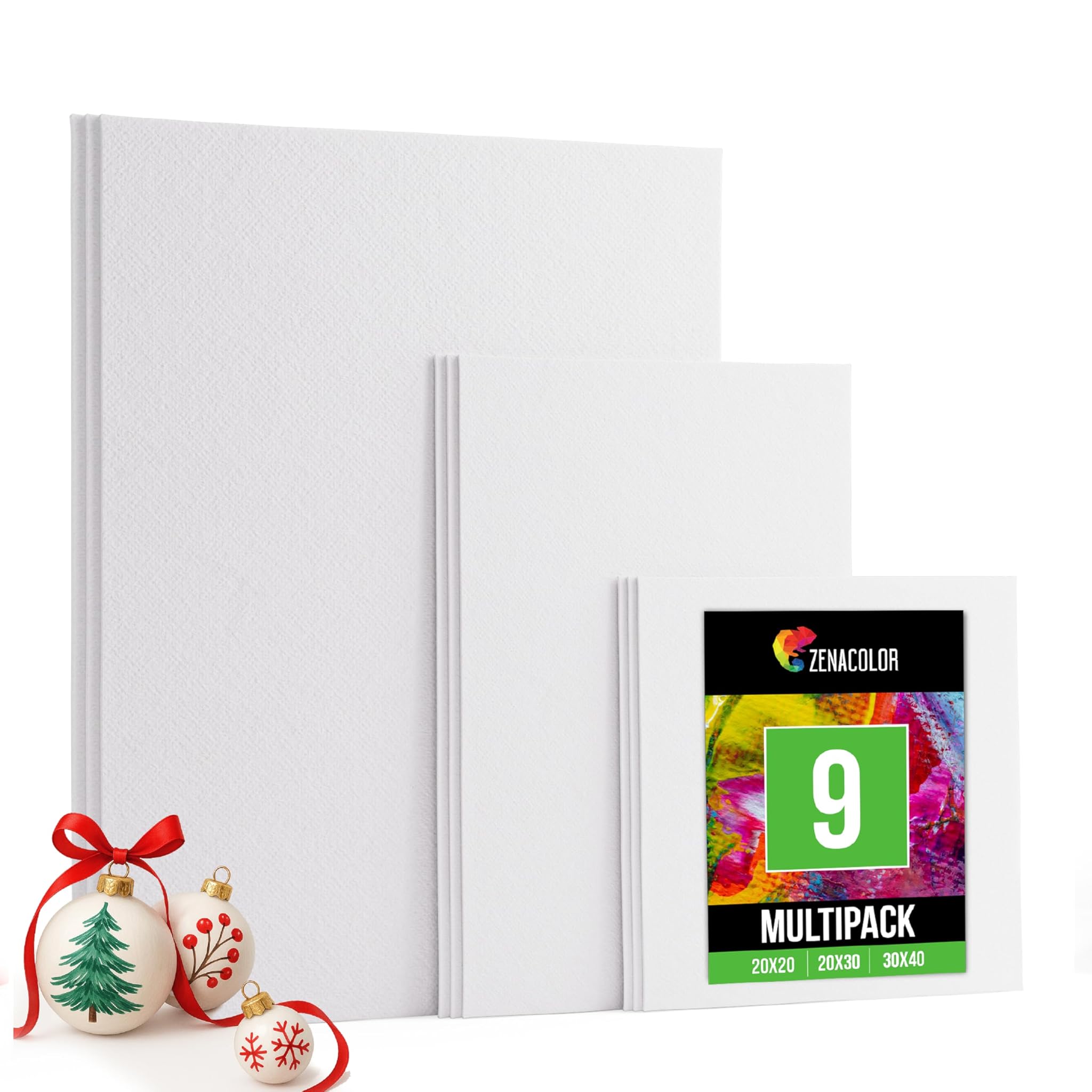 Zenacolor Set 9 Tele per Dipingere Multidimensionale