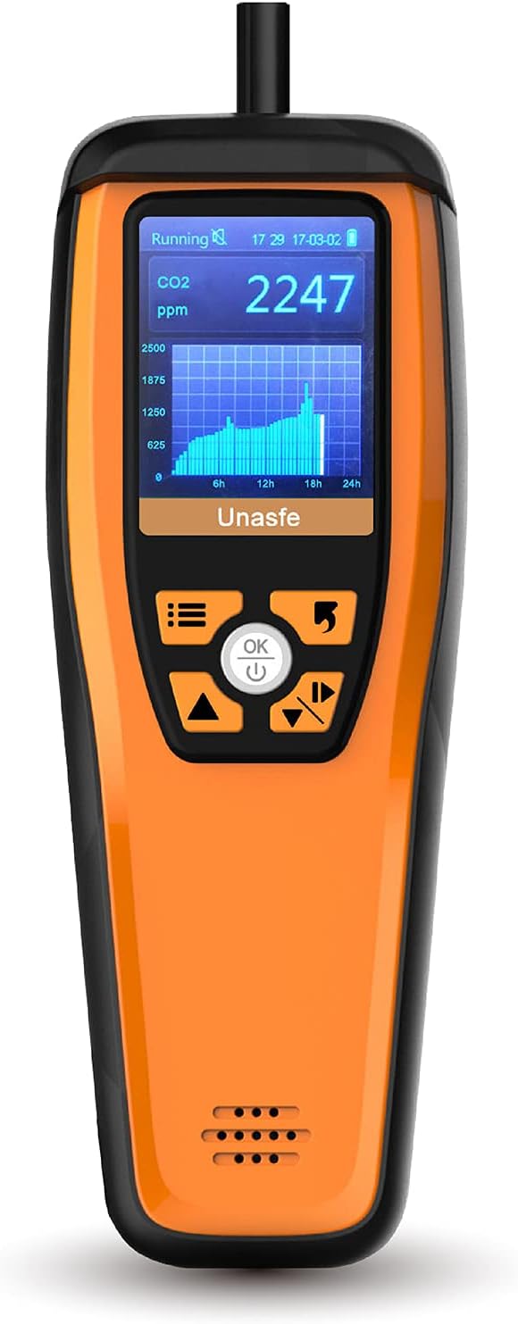 Temtop M2000C 2nd Monitor Qualità dell'aria PM2.5 PM10 CO2