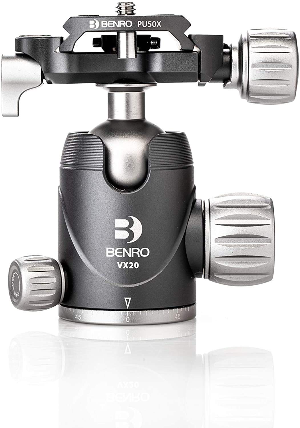Benro VX20 Ballhead PU50X Piastra