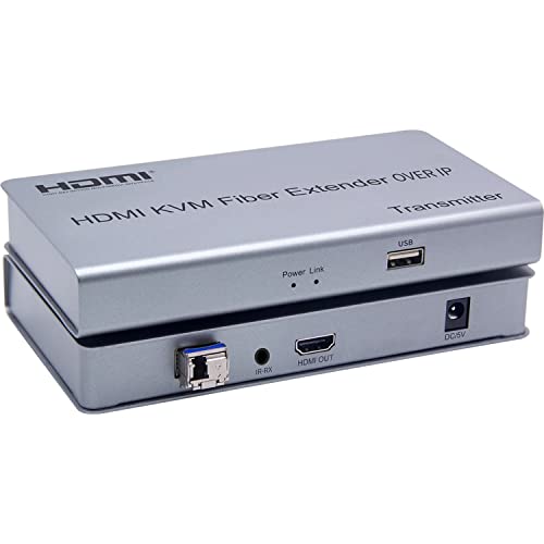 Estensione Fibra Ottica HDMI KVM su IP 20km
