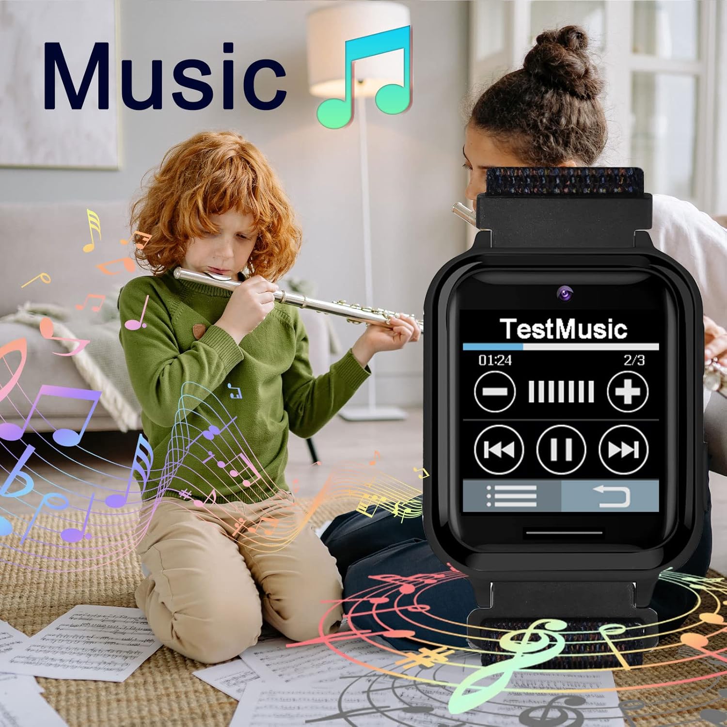 Pthtechus Smartwatch per Bambini 4-12 Anni - immagine 5