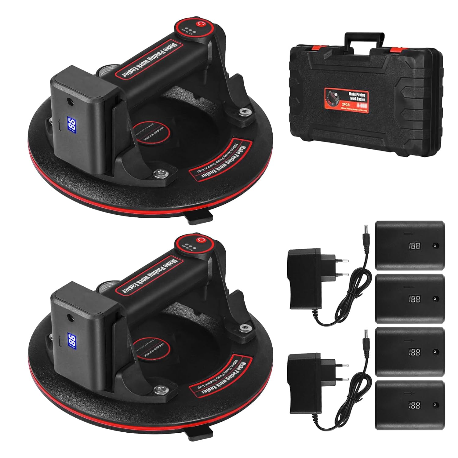 Set 2 Ventose Elettriche Professionali 8" - immagine 1