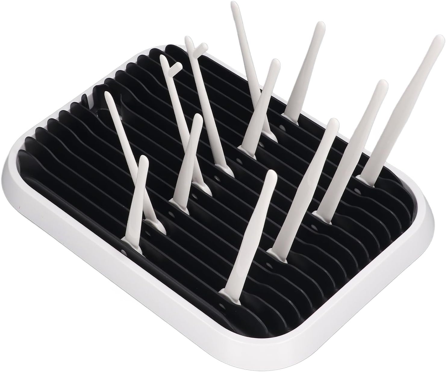 Stendino Pieghevole per Biberon con Spazzola Pulizia - immagine 7