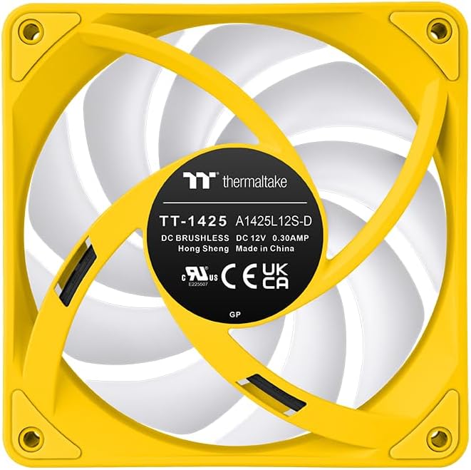 Thermaltake CT120 EX Reverse ARGB | Bumblebee | 3 Pezzi - immagine 4