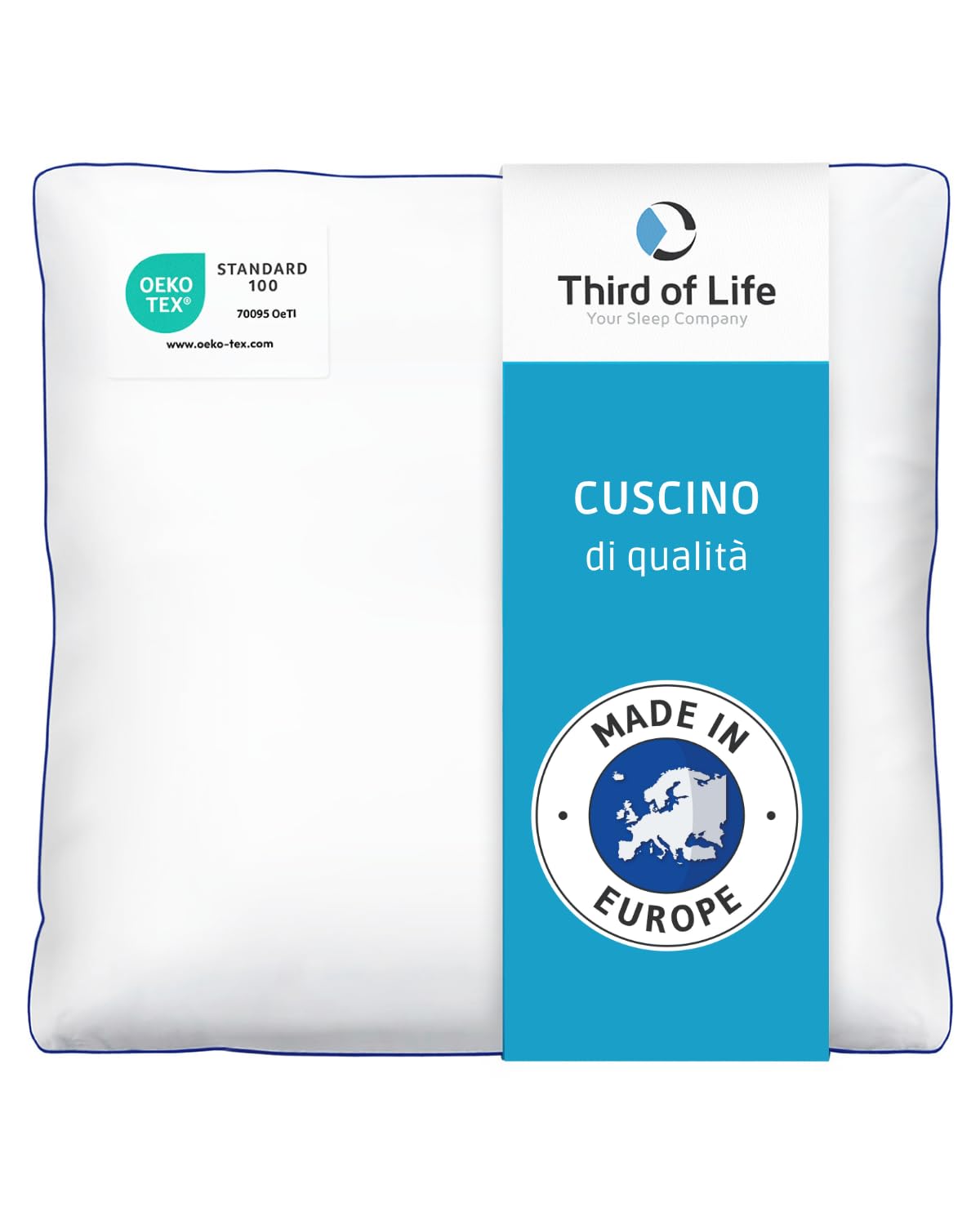 Cuscino inSPIRO 60x60 cm Ergonomico