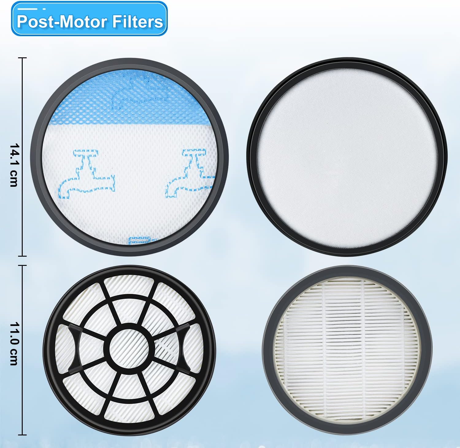 Filtro per Rowenta Swift Power Cyclonic (4 Pezzi) - immagine 3