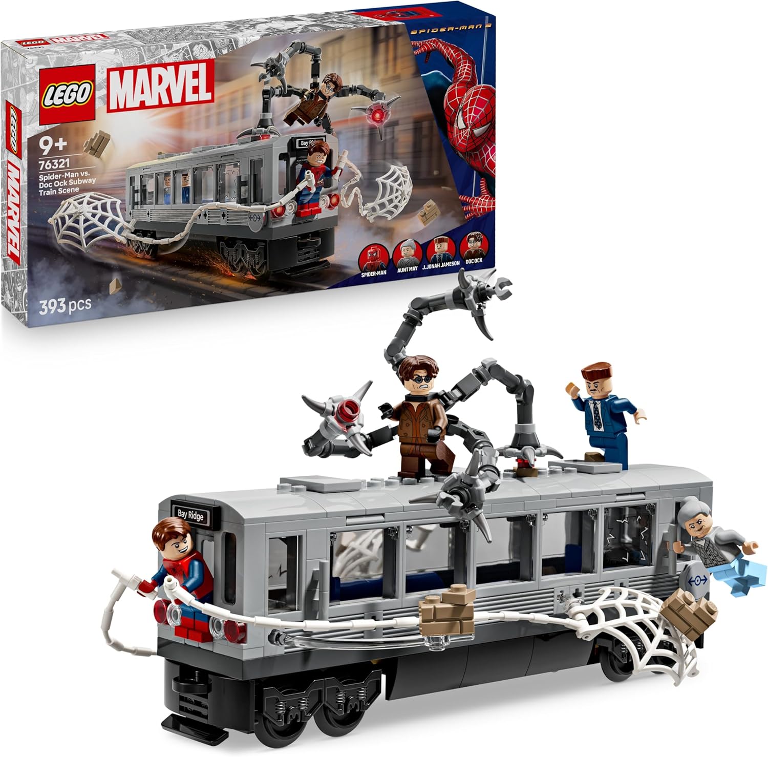 Lego Marvel Spider-Man Contro Doc Ock: Duello sul Treno 76321 - immagine 1