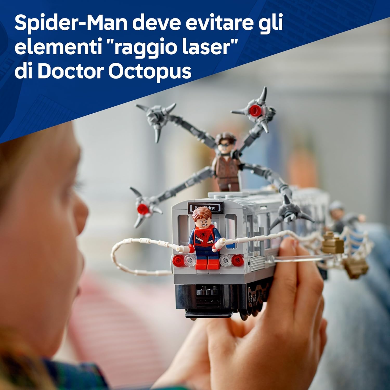 Lego Marvel Spider-Man Contro Doc Ock: Duello sul Treno 76321 - immagine 4