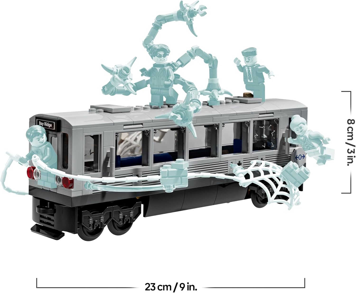 Lego Marvel Spider-Man Contro Doc Ock: Duello sul Treno 76321 - immagine 7