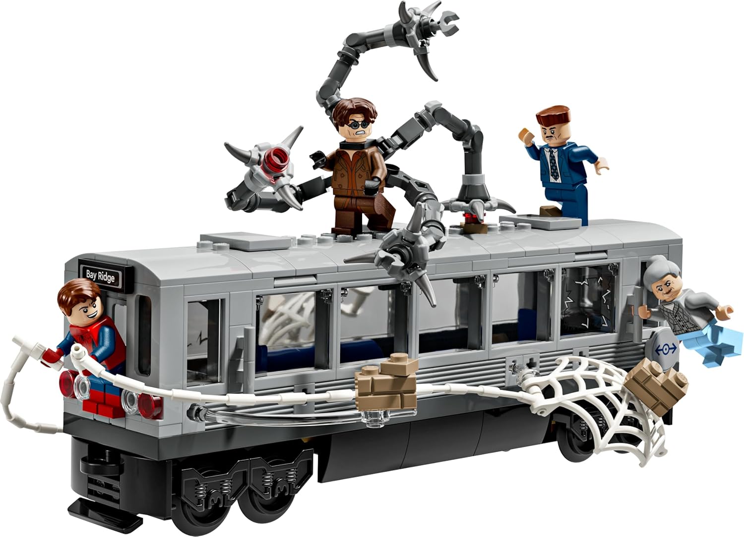 Lego Marvel Spider-Man Contro Doc Ock: Duello sul Treno 76321 - immagine 9