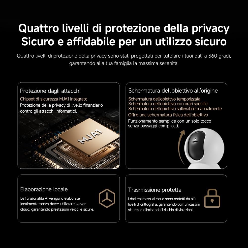 Xiaomi Smart Camera C701 - Videocamera Sorveglianza 4K - immagine 10