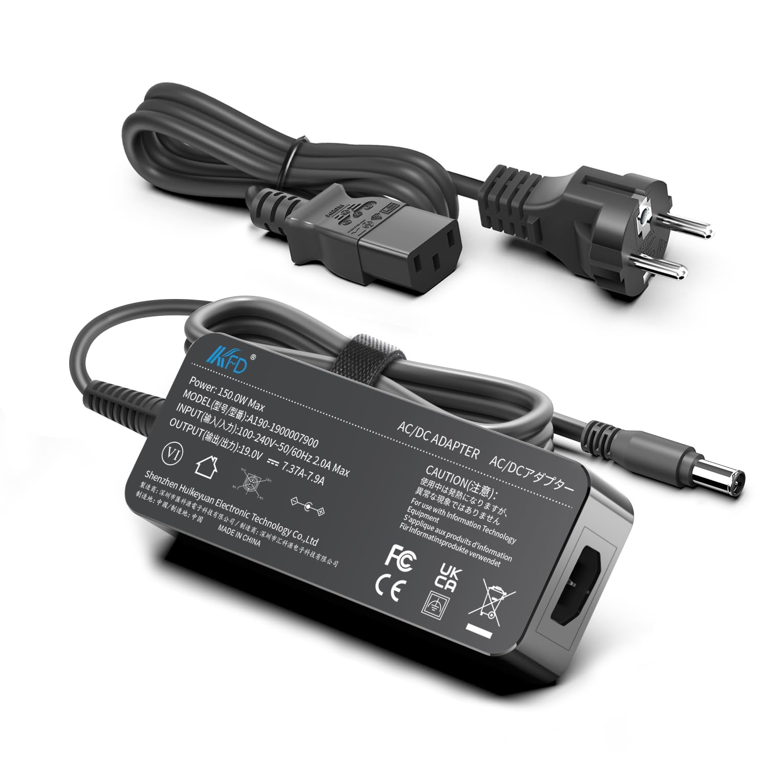 Kfd Alimentatore 140W 19V 7.37A per LG Monitor