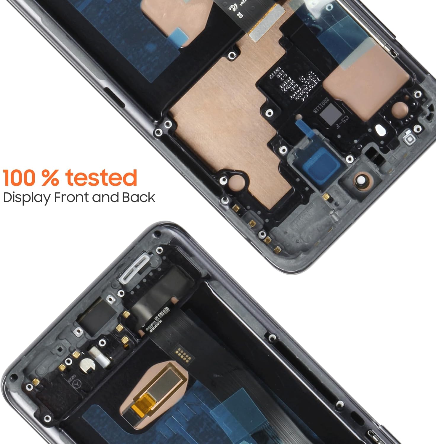 AGCUT Schermo LCD OLED per Samsung S20 Ultra 5G, Nero - immagine 5