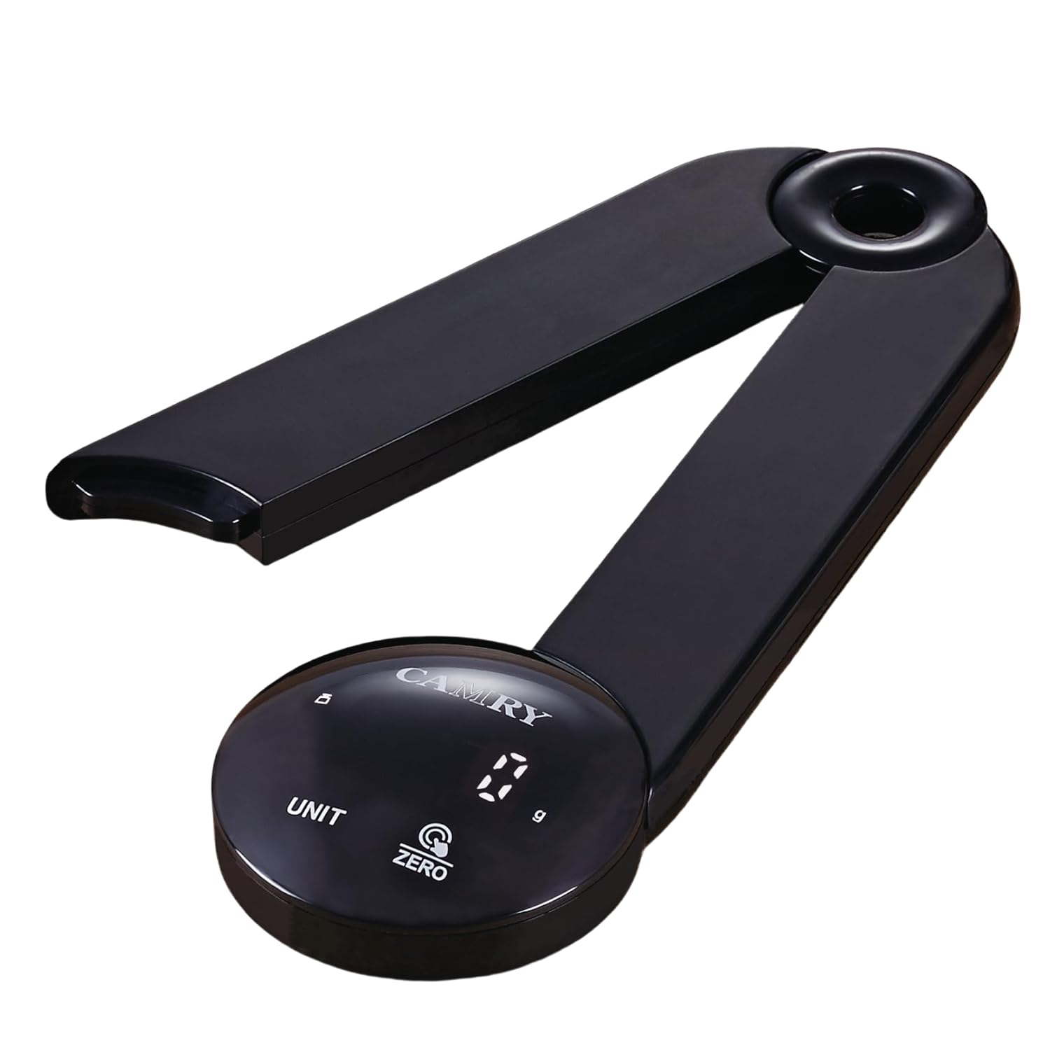 Camry Bilancia da Cucina Digitale Pieghevole 5kg, Nero - immagine 1