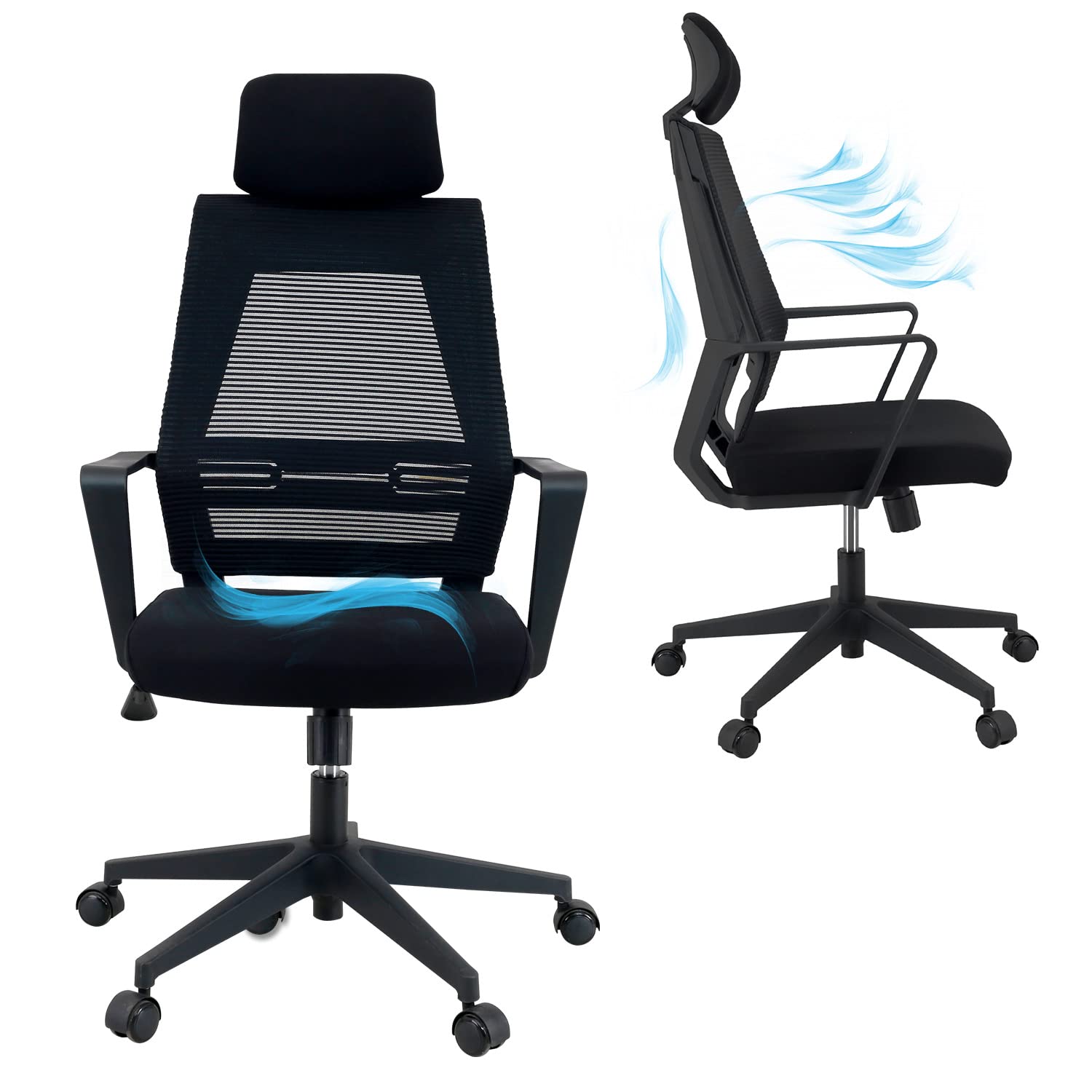 Klim K300 Office Chair - Sedia Ergonomica 135kg